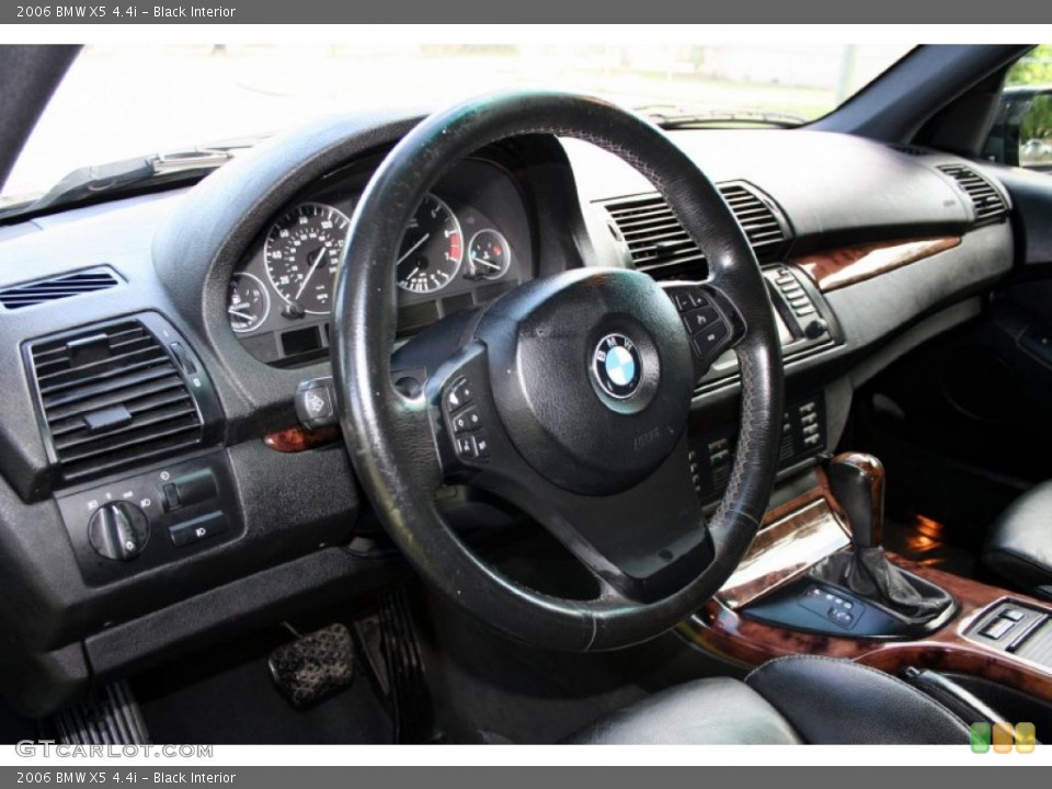 Black Interior Dashboard for the 2006 BMW X5 4.4i #55527377