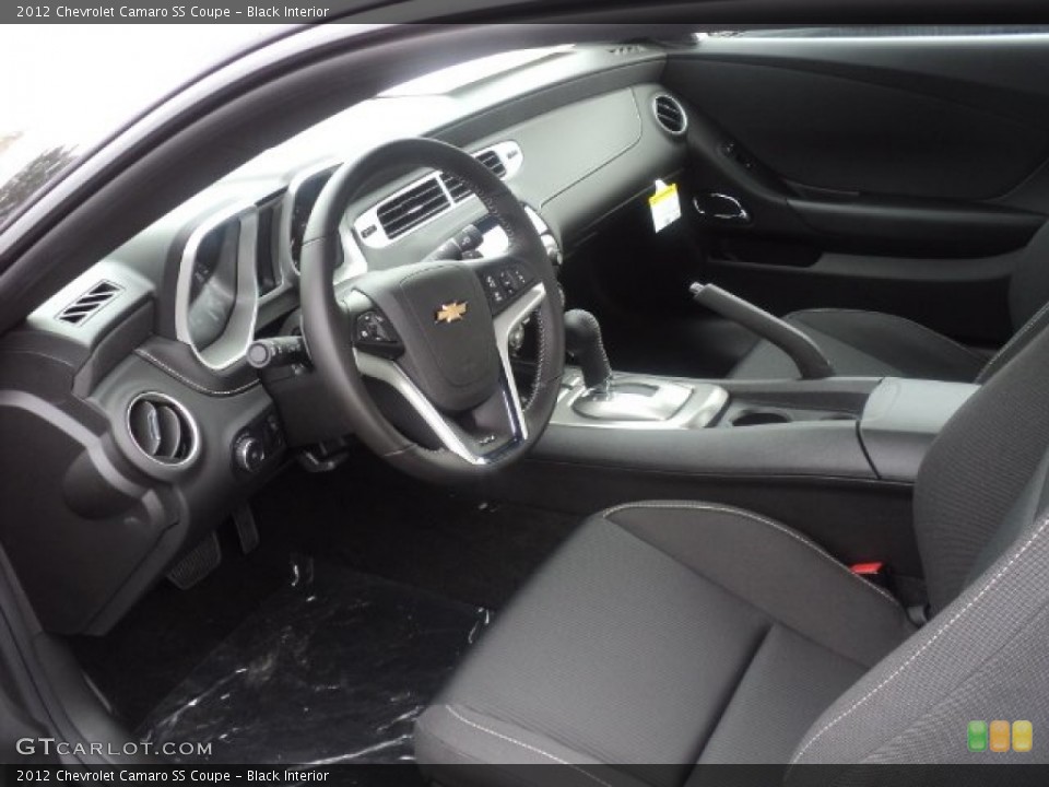 Black Interior Photo for the 2012 Chevrolet Camaro SS Coupe #55528028