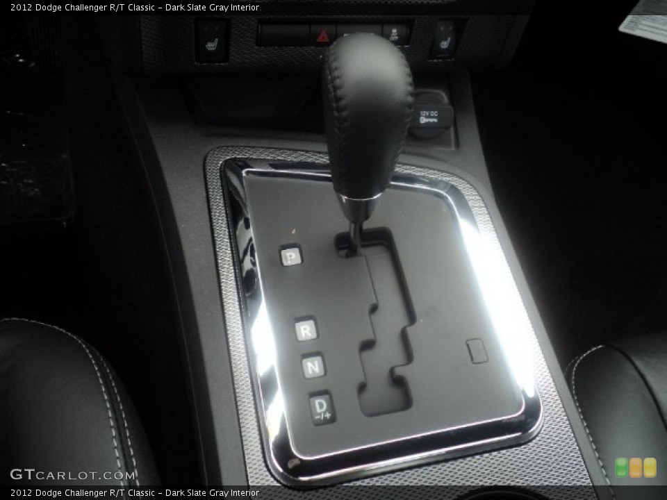 Dark Slate Gray Interior Transmission for the 2012 Dodge Challenger R/T Classic #55528658