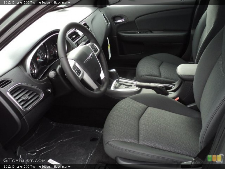 Black Interior Photo for the 2012 Chrysler 200 Touring Sedan #55529456