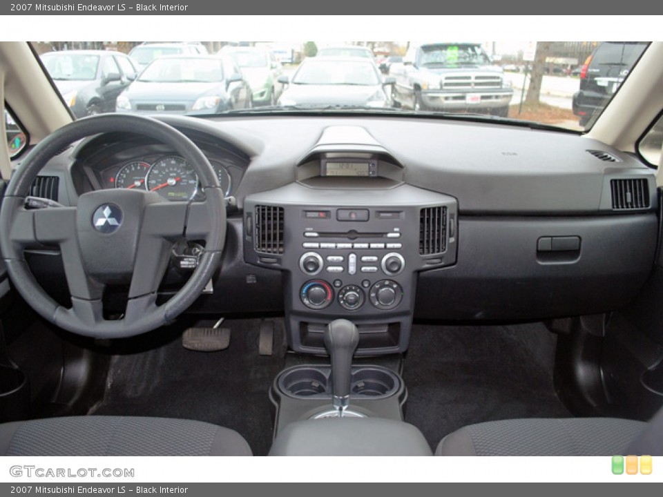 Black Interior Dashboard for the 2007 Mitsubishi Endeavor LS #55530323