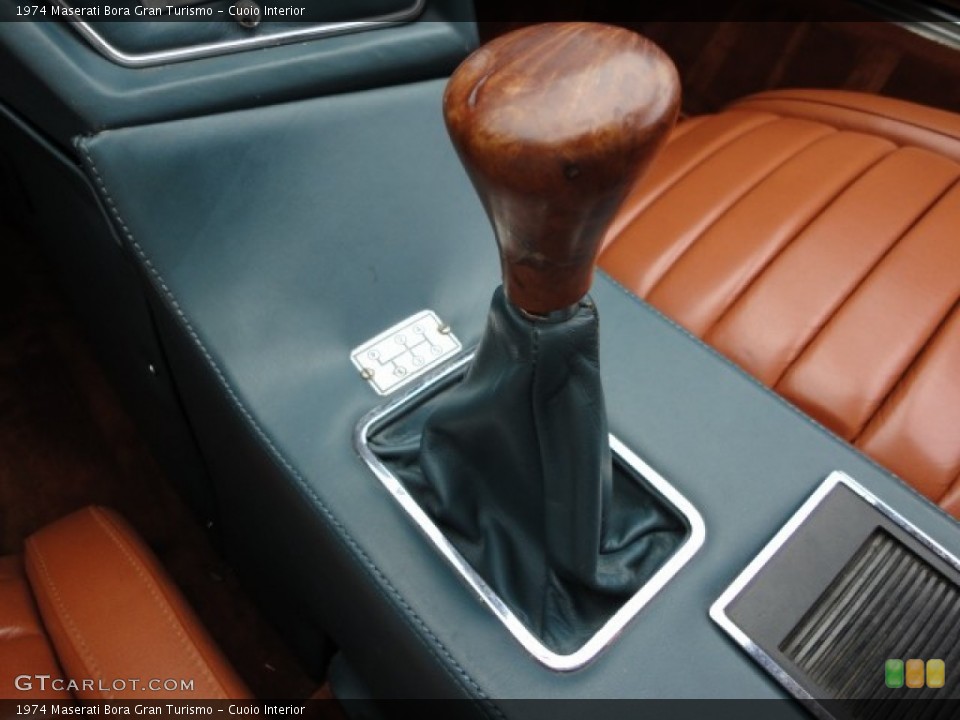 Cuoio Interior Transmission for the 1974 Maserati Bora Gran Turismo #55531838