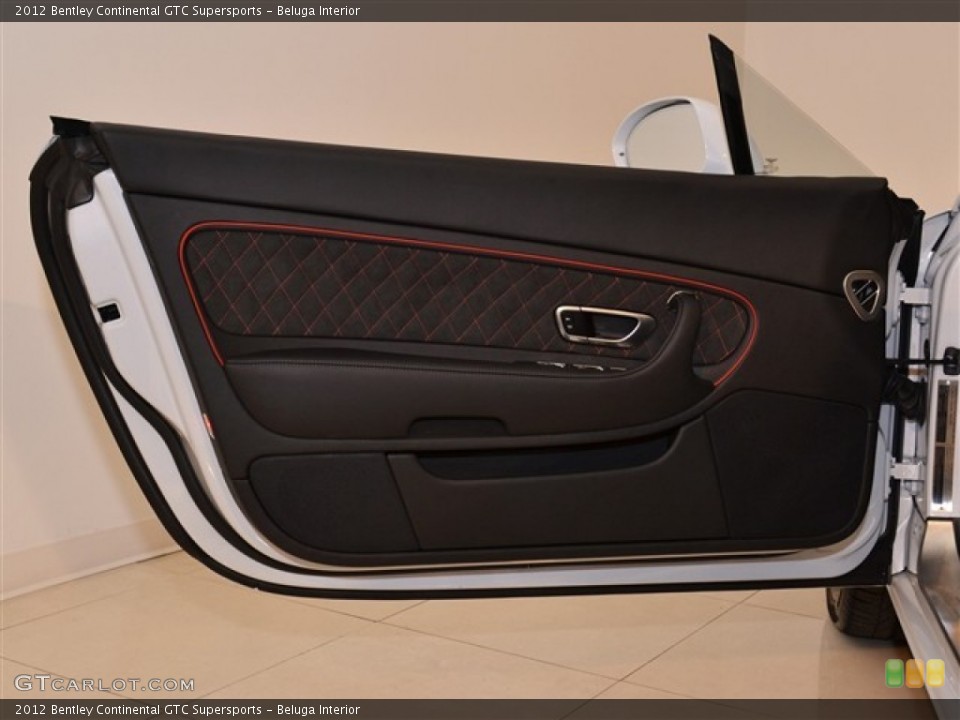 Beluga Interior Door Panel for the 2012 Bentley Continental GTC Supersports #55532102