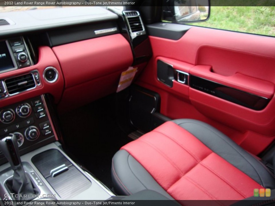 Duo-Tone Jet/Pimento Interior Photo for the 2012 Land Rover Range Rover Autobiography #55532135