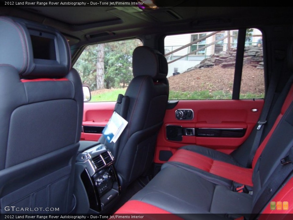 Duo-Tone Jet/Pimento Interior Photo for the 2012 Land Rover Range Rover Autobiography #55532153