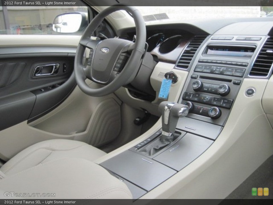 Light Stone Interior Controls for the 2012 Ford Taurus SEL #55532408