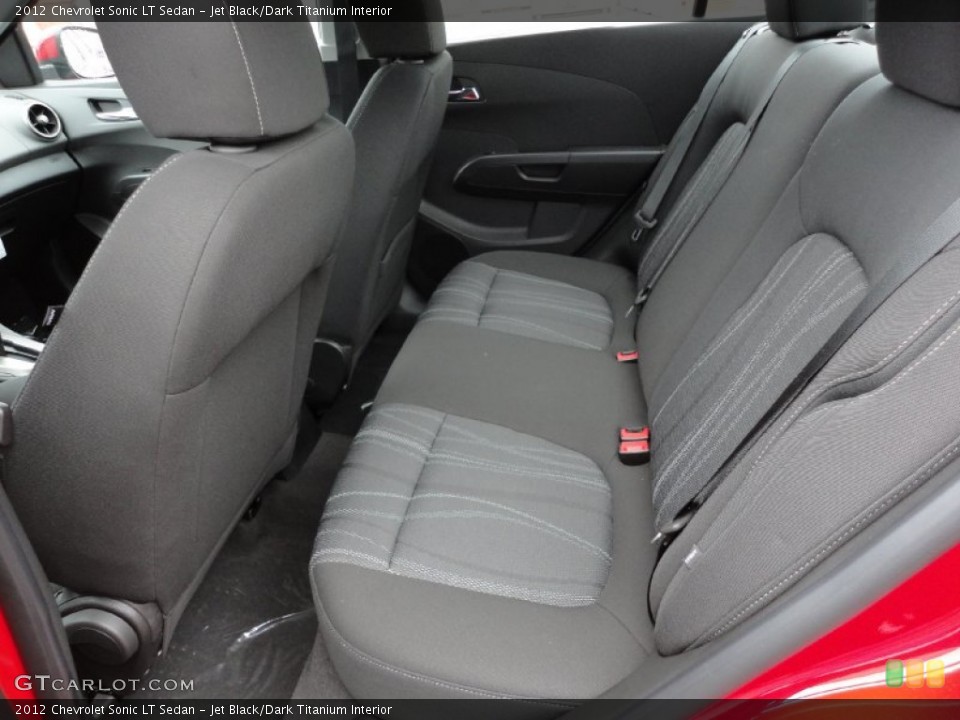 Jet Black/Dark Titanium Interior Photo for the 2012 Chevrolet Sonic LT Sedan #55533071