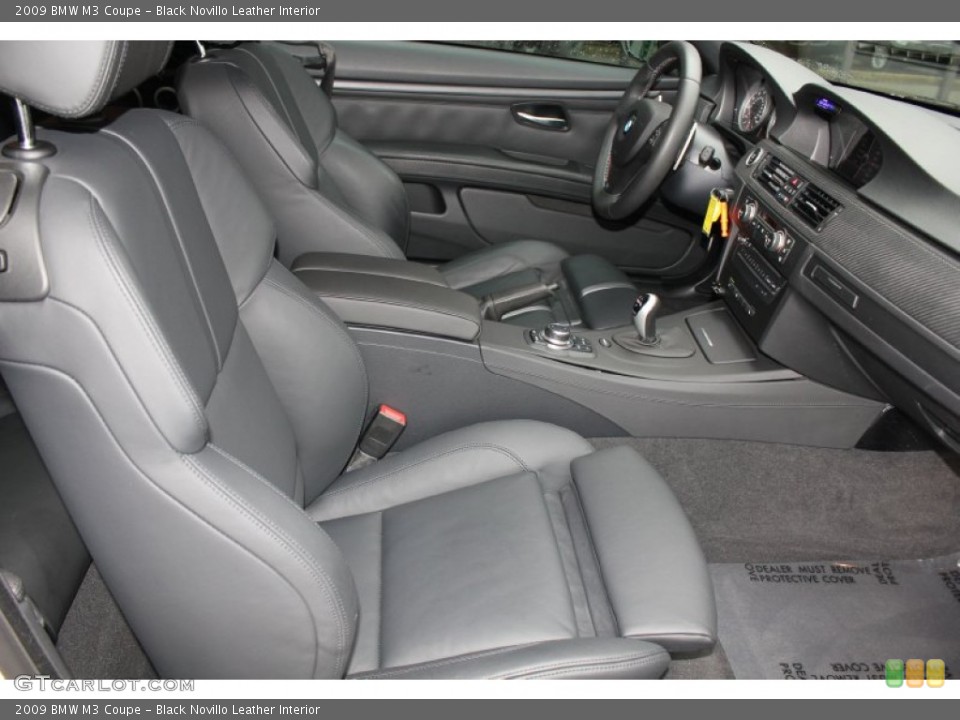 Black Novillo Leather Interior Photo for the 2009 BMW M3 Coupe #55533290