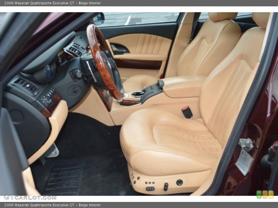 Beige Interior Photo for the 2006 Maserati Quattroporte Executive GT #55533668