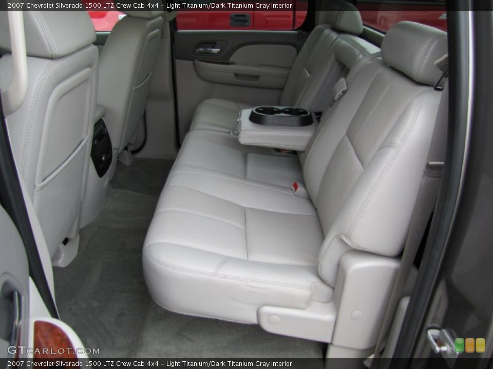 Light Titanium/Dark Titanium Gray Interior Photo for the 2007 Chevrolet Silverado 1500 LTZ Crew Cab 4x4 #55534295