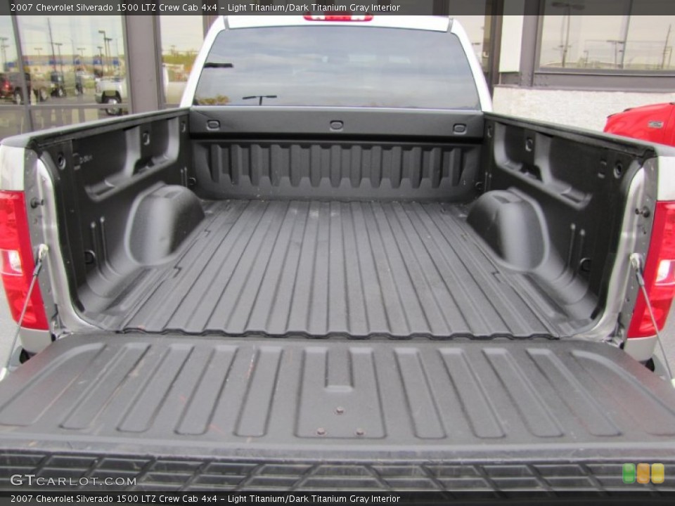 Light Titanium/Dark Titanium Gray Interior Trunk for the 2007 Chevrolet Silverado 1500 LTZ Crew Cab 4x4 #55534313