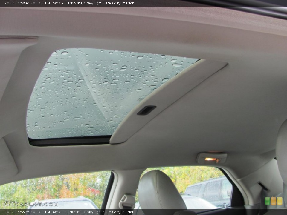 Dark Slate Gray/Light Slate Gray Interior Sunroof for the 2007 Chrysler 300 C HEMI AWD #55534742
