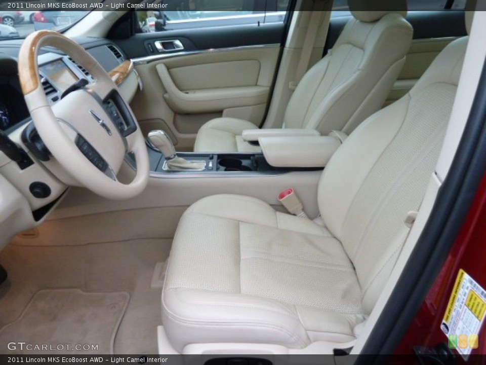 Light Camel Interior Photo for the 2011 Lincoln MKS EcoBoost AWD #55534764