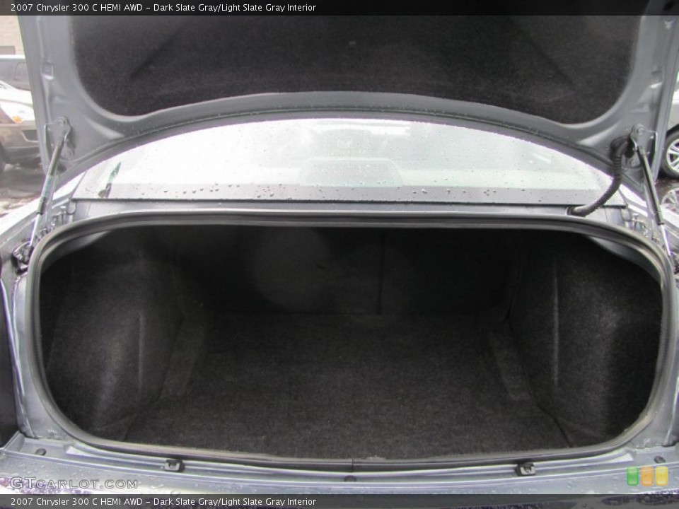 Dark Slate Gray/Light Slate Gray Interior Trunk for the 2007 Chrysler 300 C HEMI AWD #55534765