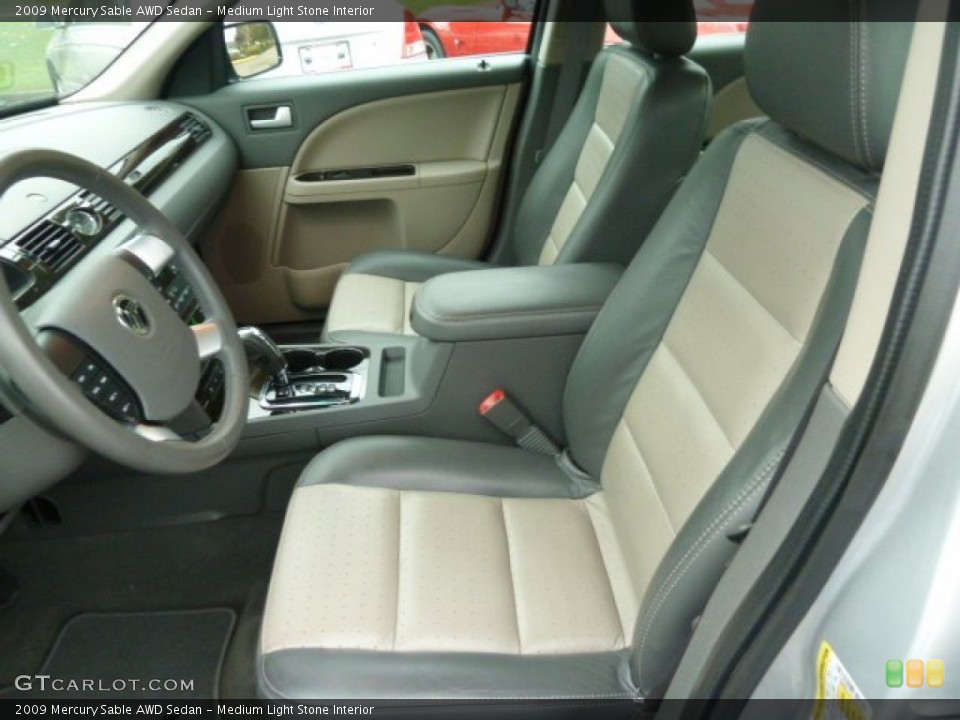 Medium Light Stone Interior Photo for the 2009 Mercury Sable AWD Sedan #55535036