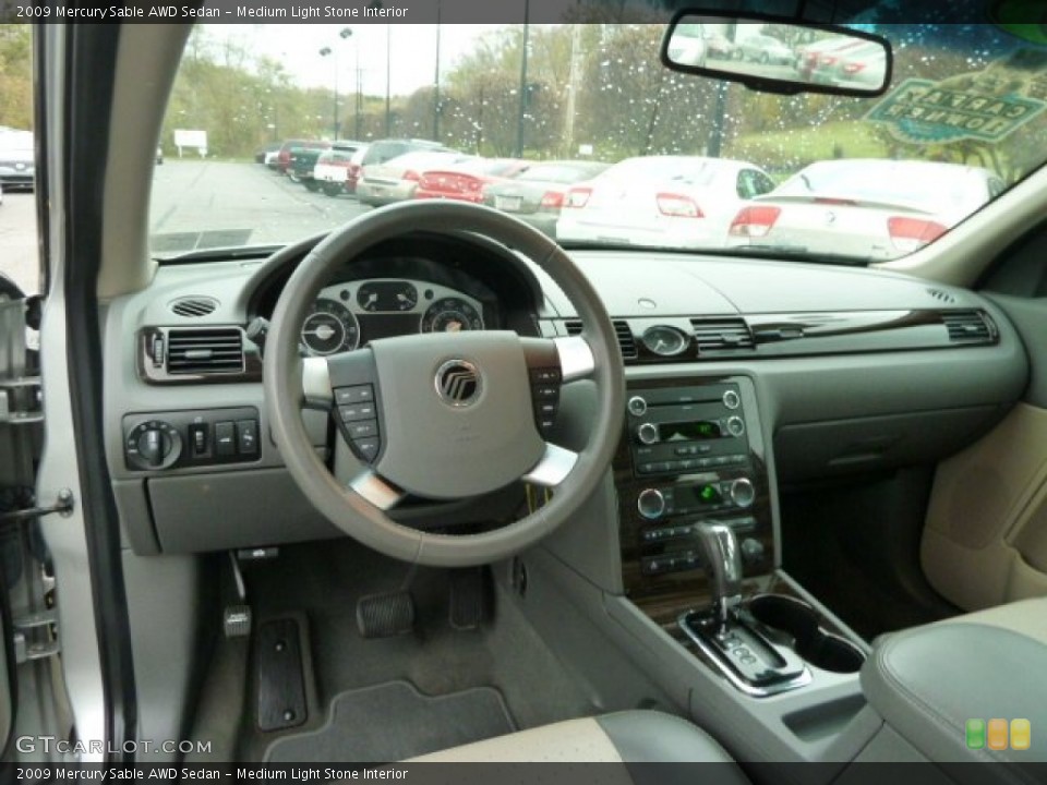 Medium Light Stone Interior Photo for the 2009 Mercury Sable AWD Sedan #55535048