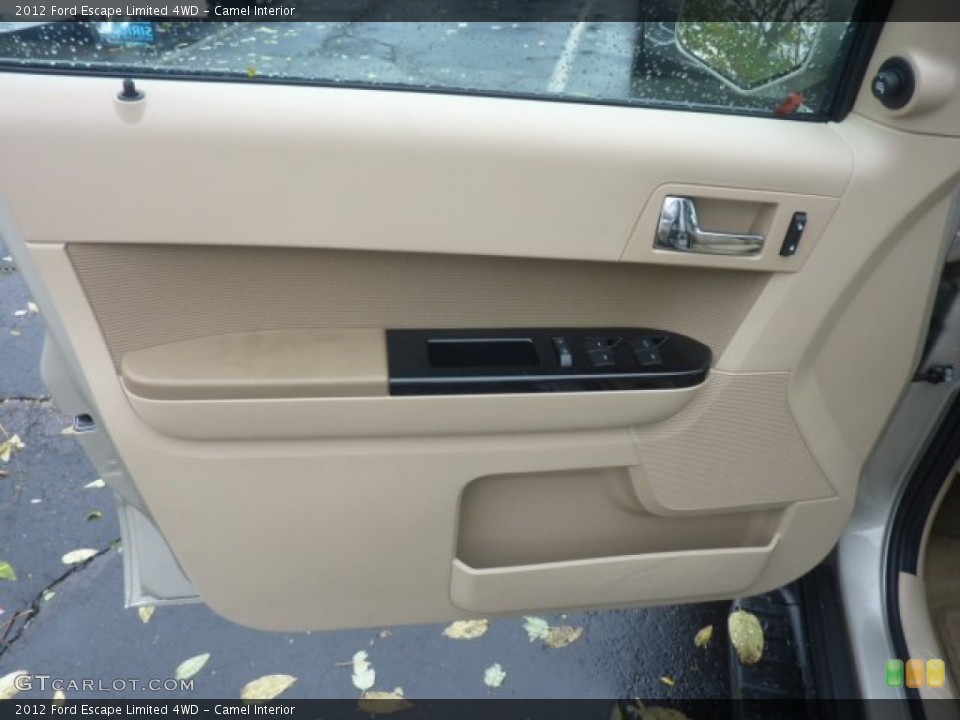 Camel Interior Door Panel for the 2012 Ford Escape Limited 4WD #55538024