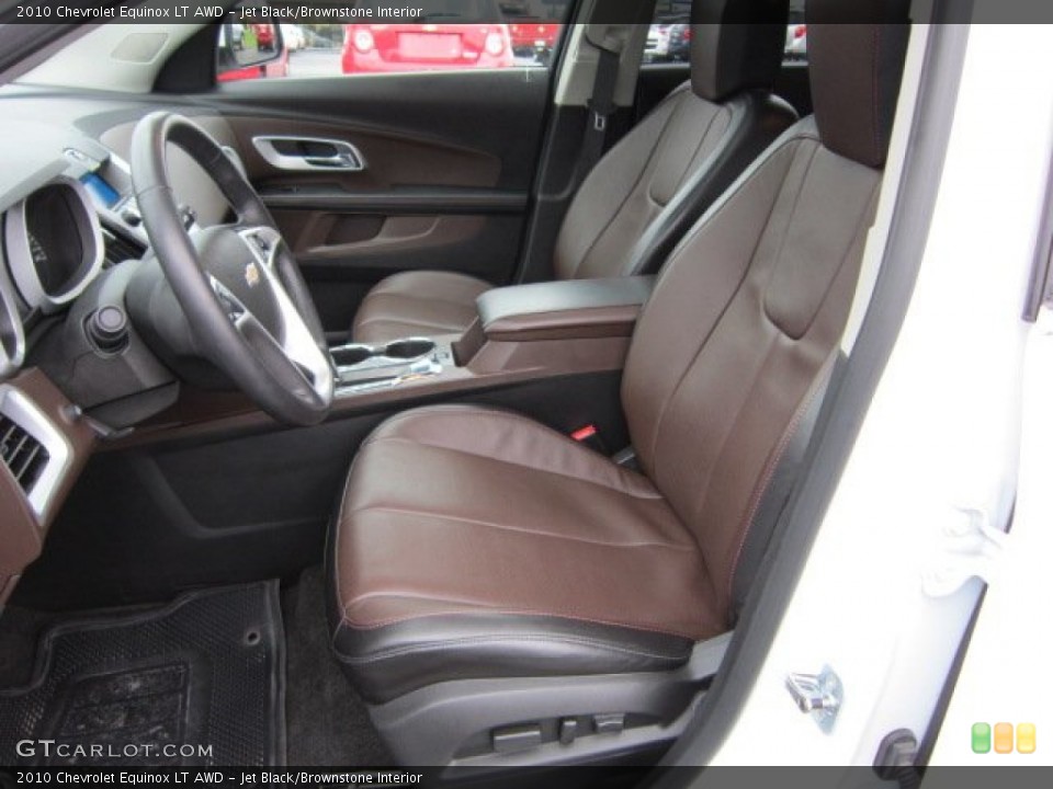 Jet Black/Brownstone Interior Photo for the 2010 Chevrolet Equinox LT AWD #55538046