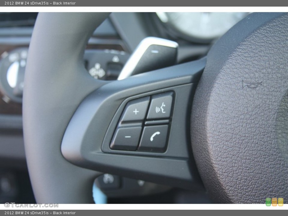 Black Interior Controls for the 2012 BMW Z4 sDrive35is #55538163