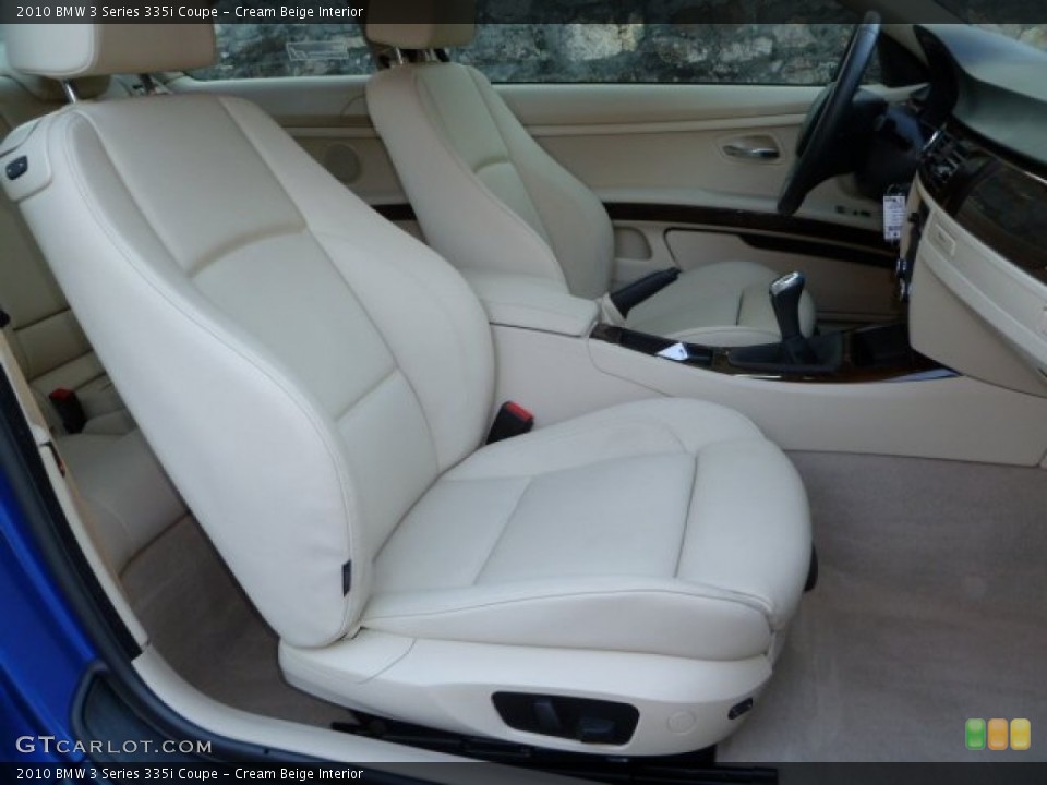 Cream Beige Interior Photo for the 2010 BMW 3 Series 335i Coupe #55539711