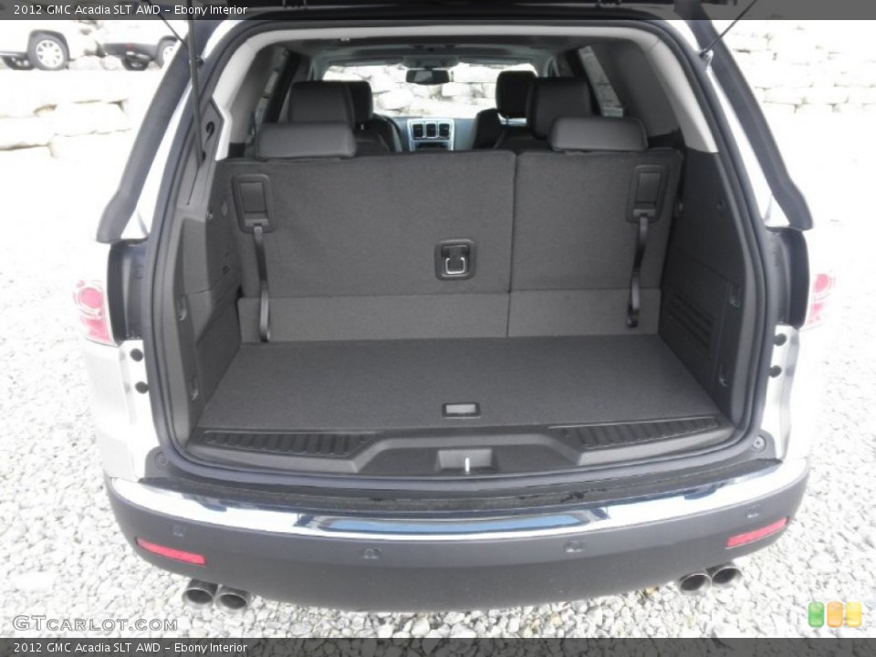 Ebony Interior Trunk for the 2012 GMC Acadia SLT AWD #55540865