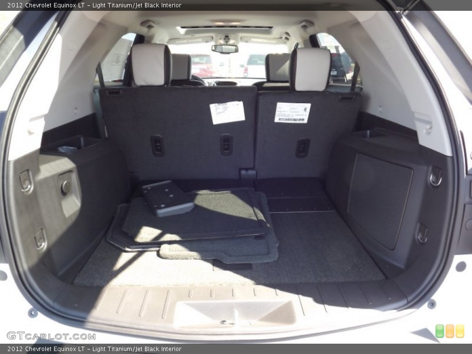 Light Titanium/Jet Black Interior Trunk for the 2012 Chevrolet Equinox LT #55540899