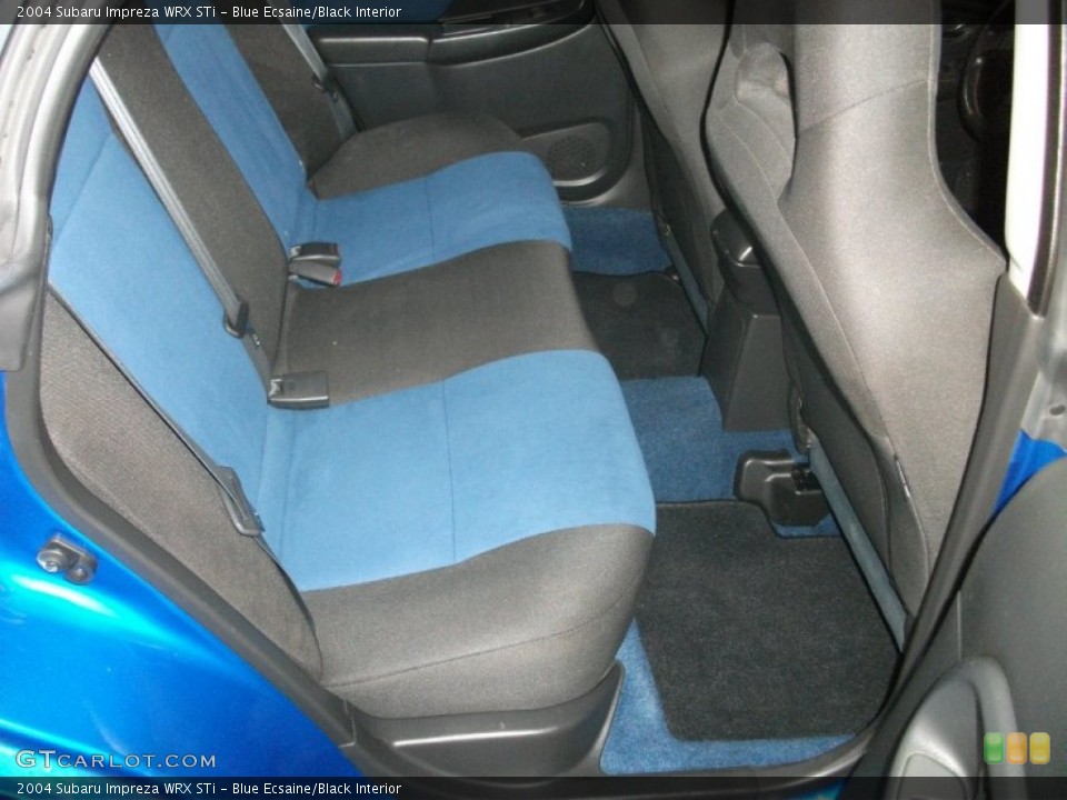 Blue Ecsaine/Black Interior Photo for the 2004 Subaru Impreza WRX STi #55541904