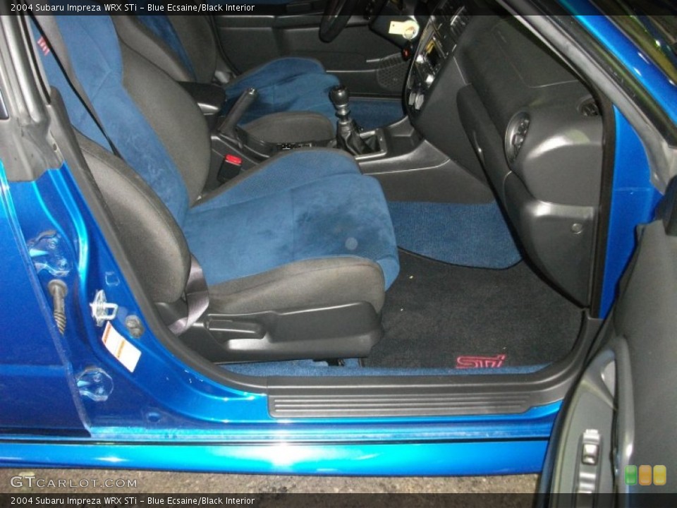 Blue Ecsaine/Black Interior Photo for the 2004 Subaru Impreza WRX STi #55541911