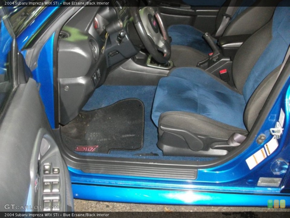 Blue Ecsaine/Black Interior Photo for the 2004 Subaru Impreza WRX STi #55541922