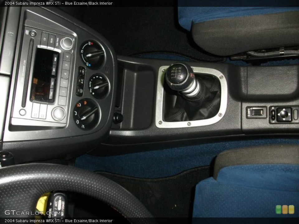 Blue Ecsaine/Black Interior Transmission for the 2004 Subaru Impreza WRX STi #55541955