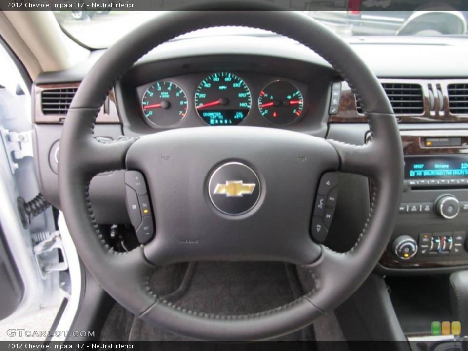 Neutral Interior Steering Wheel for the 2012 Chevrolet Impala LTZ #55542465