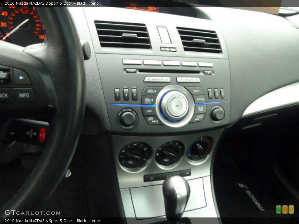 Black Interior Dashboard for the 2010 Mazda MAZDA3 s Sport 5 Door #55543668