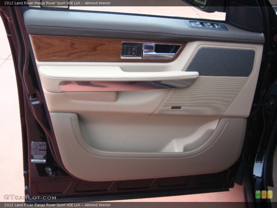 Almond Interior Door Panel for the 2012 Land Rover Range Rover Sport HSE LUX #55546383