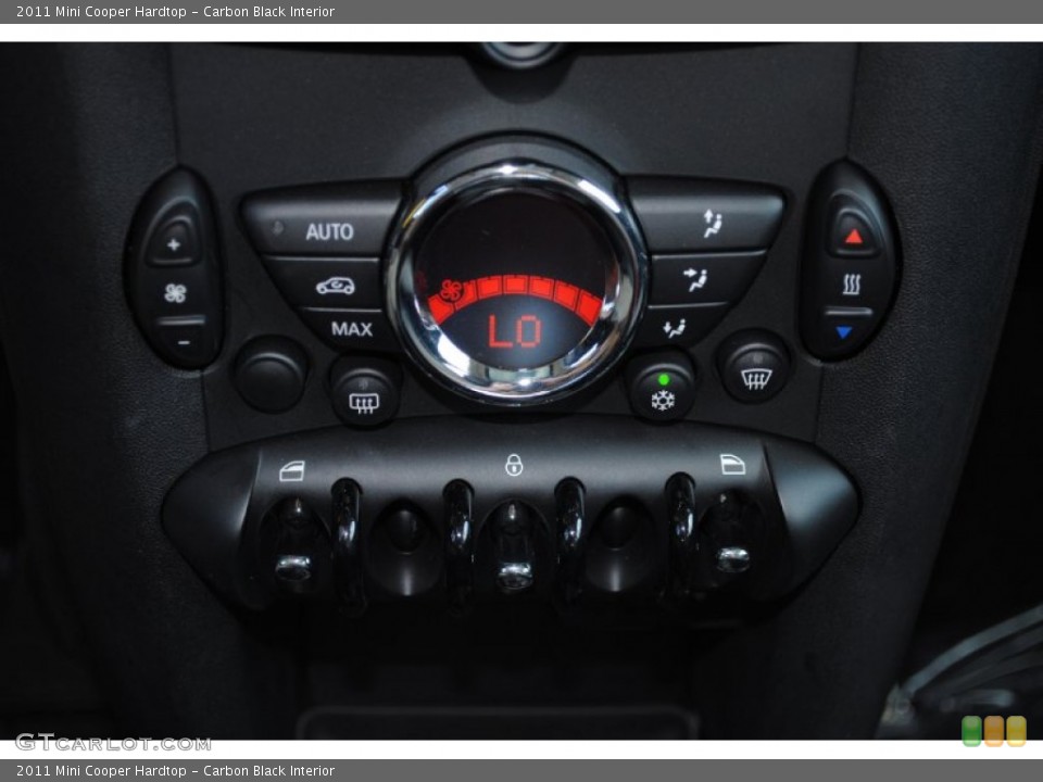 Carbon Black Interior Controls for the 2011 Mini Cooper Hardtop #55546434