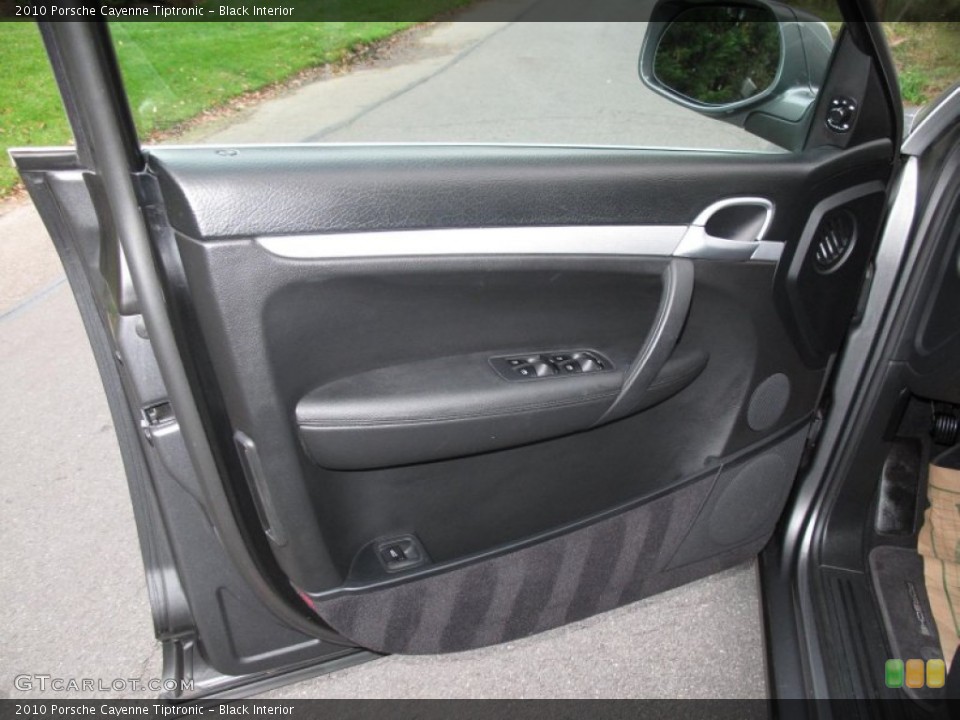 Black Interior Door Panel for the 2010 Porsche Cayenne Tiptronic #55546992
