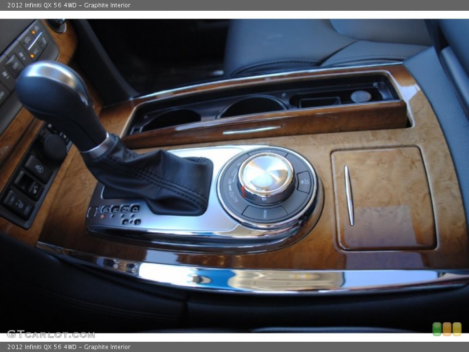Graphite Interior Transmission for the 2012 Infiniti QX 56 4WD #55547539
