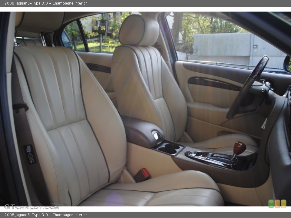 Champagne Interior Photo for the 2008 Jaguar S-Type 3.0 #55548126