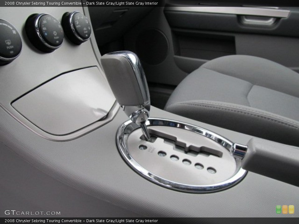 Dark Slate Gray/Light Slate Gray Interior Transmission for the 2008 Chrysler Sebring Touring Convertible #55549509