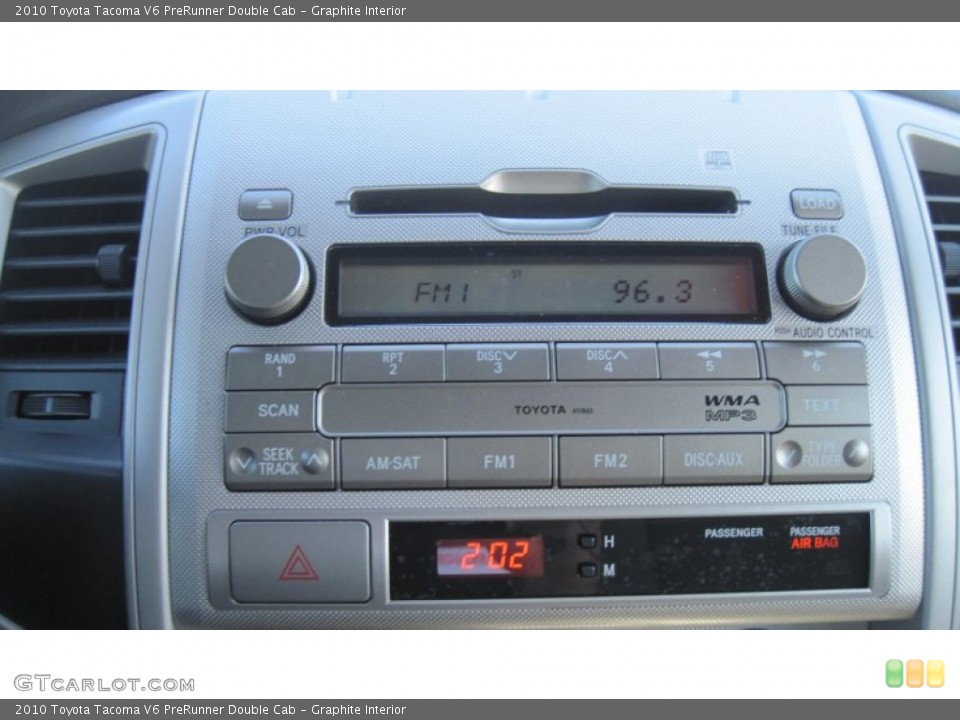 Graphite Interior Audio System for the 2010 Toyota Tacoma V6 PreRunner Double Cab #55549815