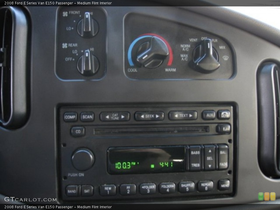 Medium Flint Interior Audio System for the 2008 Ford E Series Van E150 Passenger #55550310