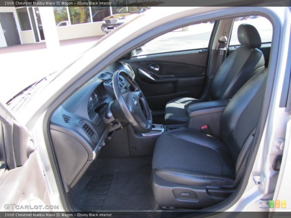 Ebony Black Interior Photo for the 2006 Chevrolet Malibu Maxx SS Wagon #55551732