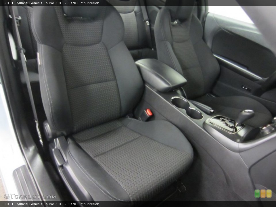 Black Cloth Interior Photo for the 2011 Hyundai Genesis Coupe 2.0T #55554795