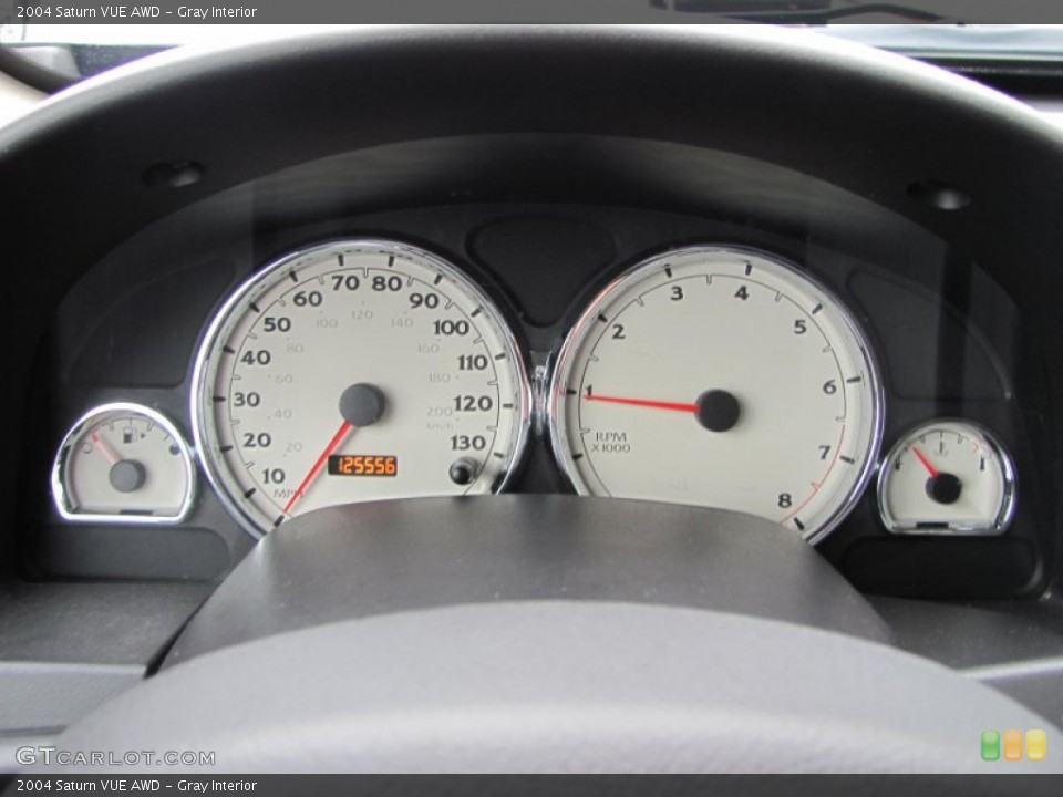Gray Interior Gauges for the 2004 Saturn VUE AWD #55555254