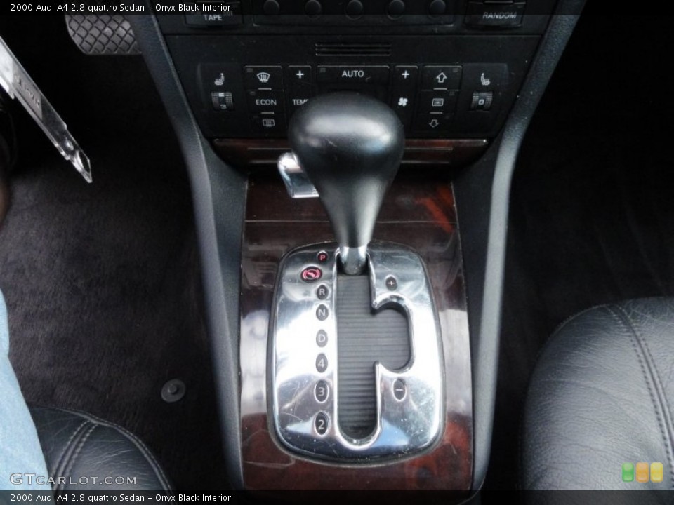 Onyx Black Interior Transmission for the 2000 Audi A4 2.8 quattro Sedan #55557282