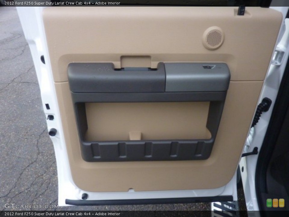 Adobe Interior Door Panel for the 2012 Ford F250 Super Duty Lariat Crew Cab 4x4 #55557705