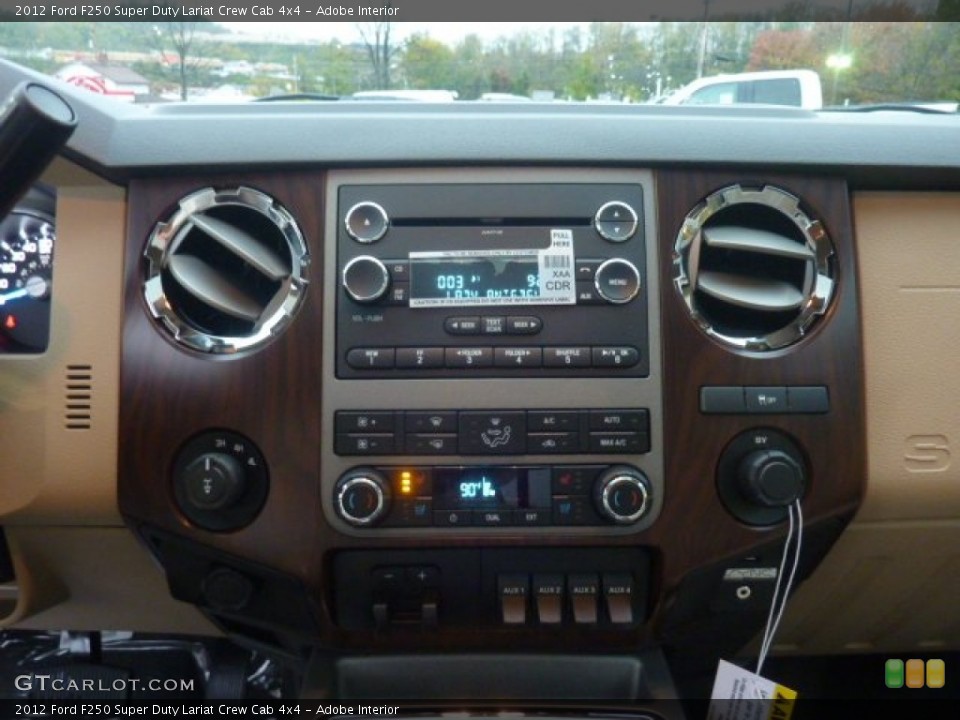 Adobe Interior Controls for the 2012 Ford F250 Super Duty Lariat Crew Cab 4x4 #55557752