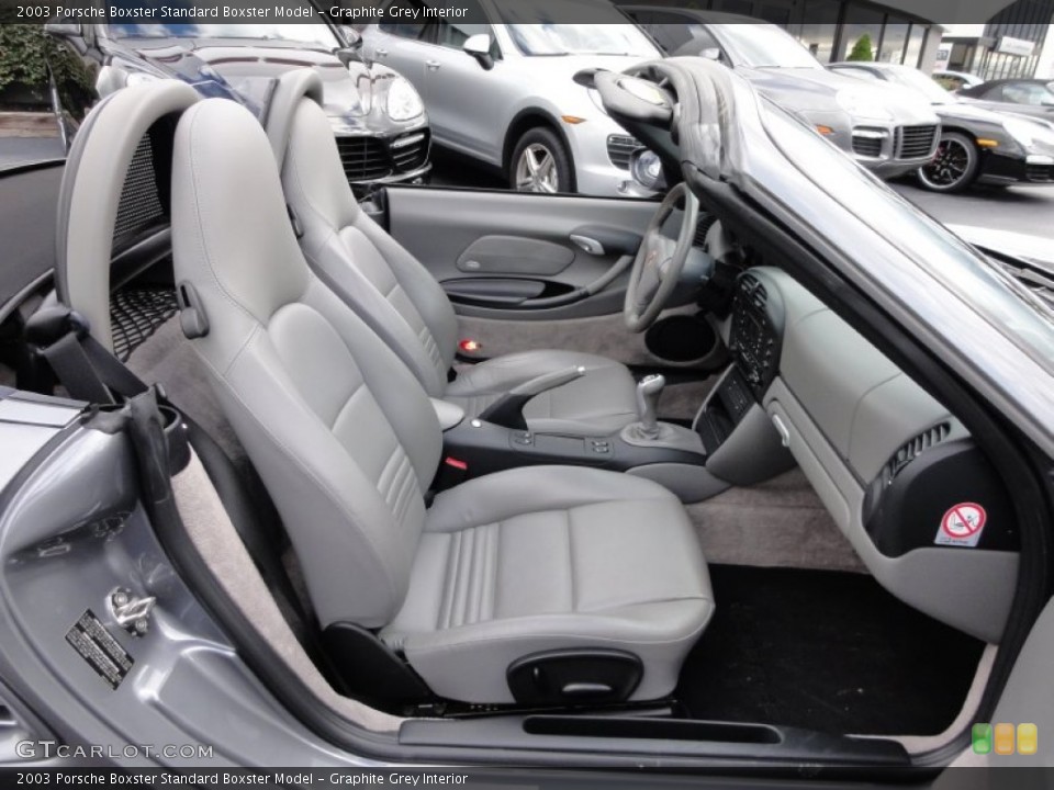 Graphite Grey Interior Photo for the 2003 Porsche Boxster  #55559304