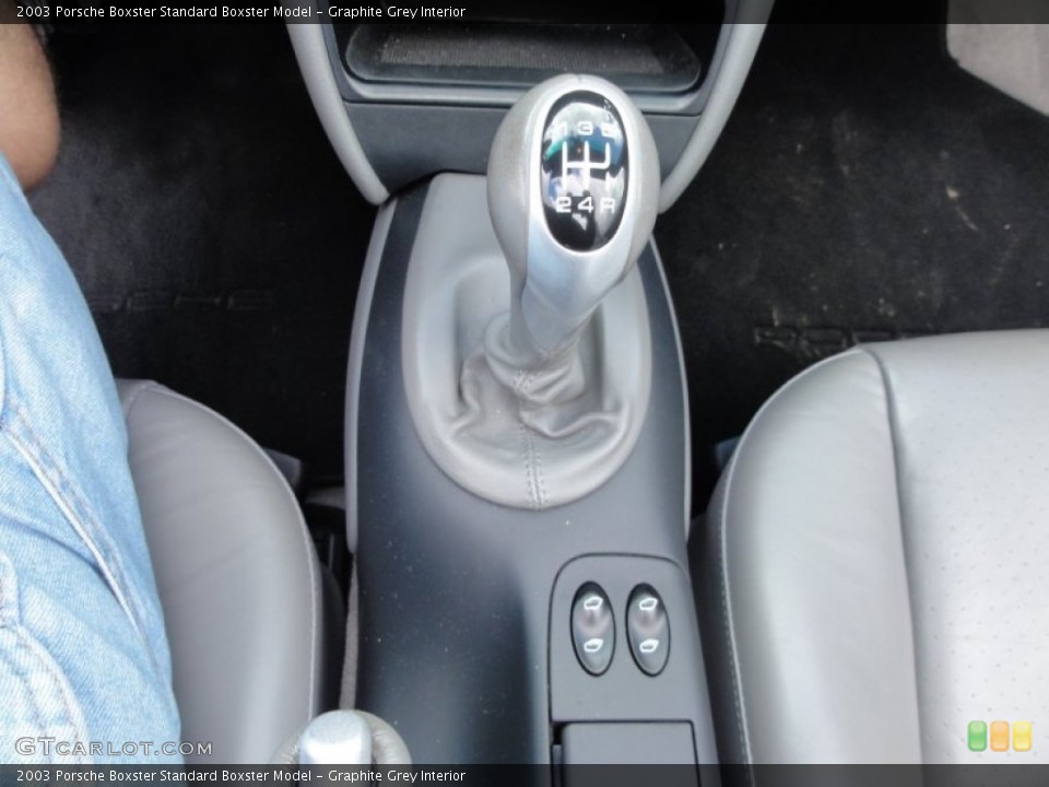 Graphite Grey Interior Transmission for the 2003 Porsche Boxster  #55559418