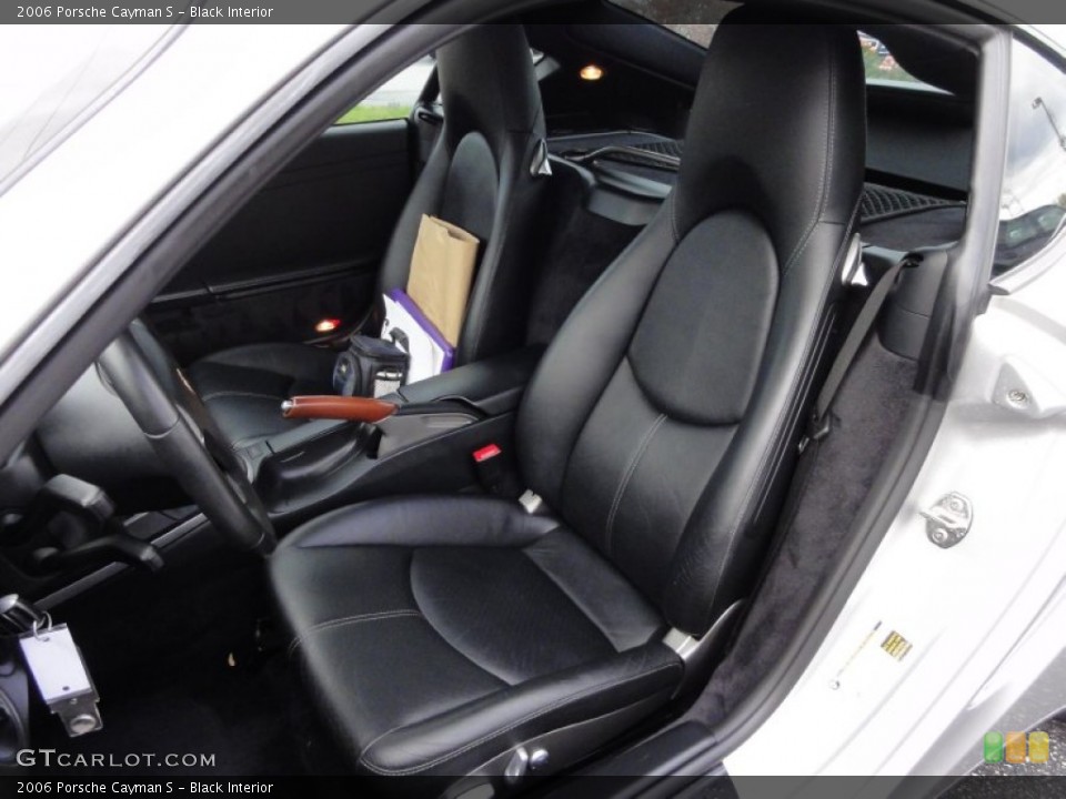 Black Interior Photo for the 2006 Porsche Cayman S #55560061