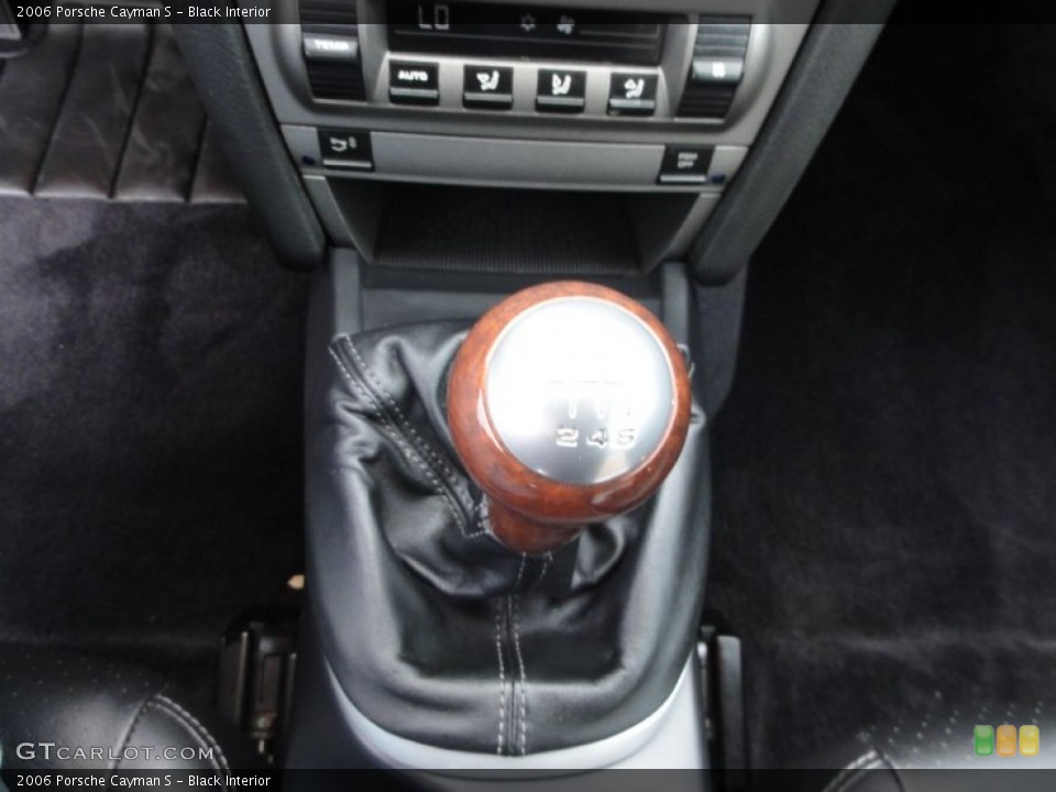 Black Interior Transmission for the 2006 Porsche Cayman S #55560216